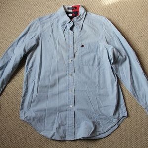 Tommy Hilfiger size 6 chambray button down shirt